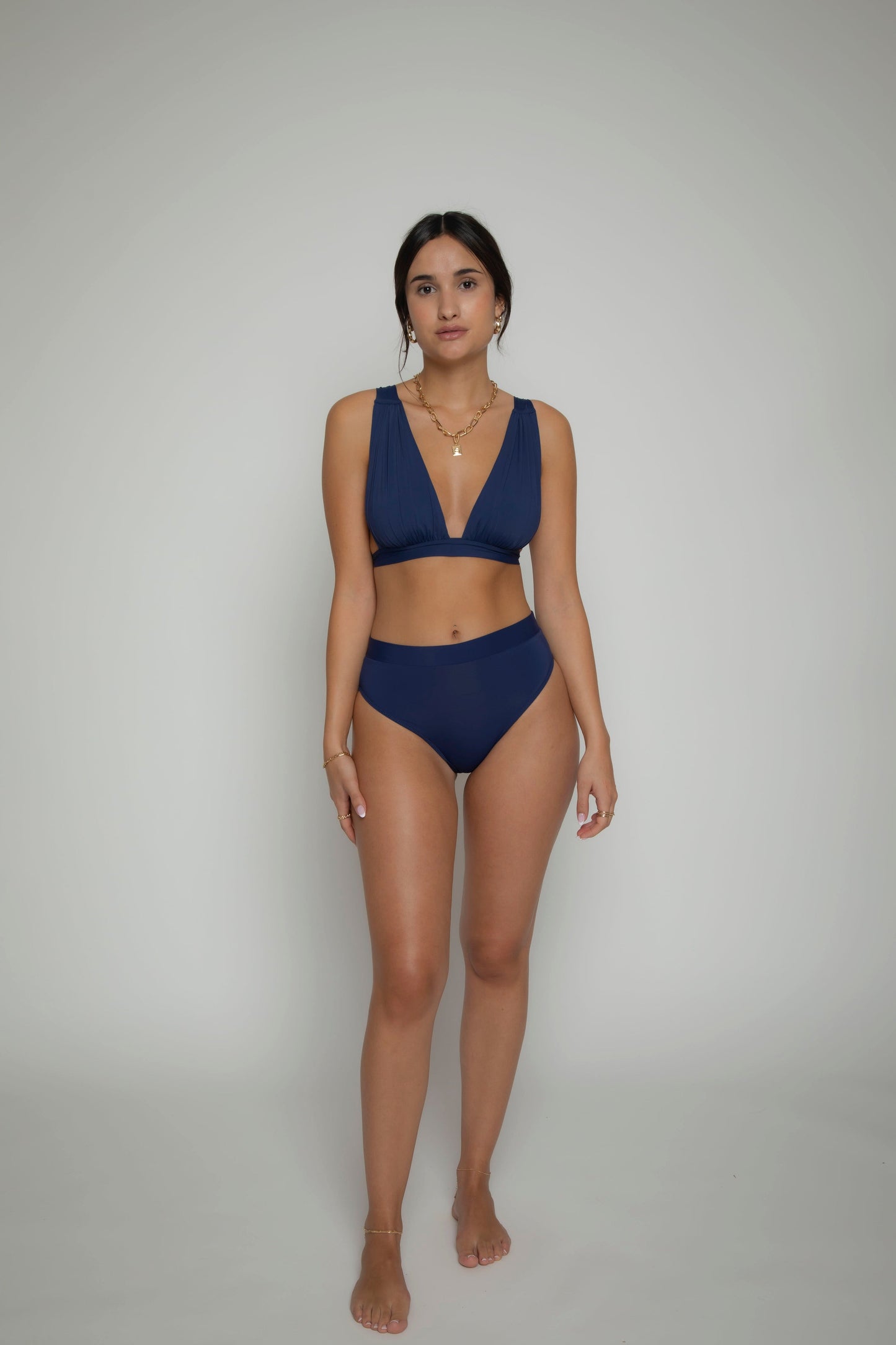 Navy blue bikini bottom